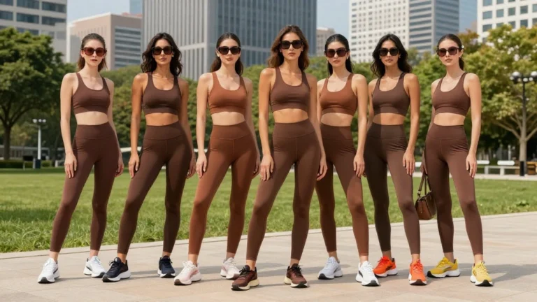 19 Ways to Style Brown Workout Outfits With Bold Accessories for a Complete Look