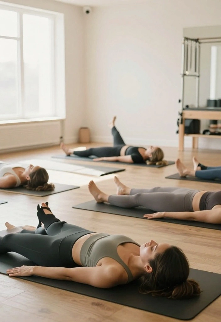 19 Weekly Gym Routines That Balance Strength, Cardio, and Recovery the Right Way - 7. Pilates for Core Strength and Control 1