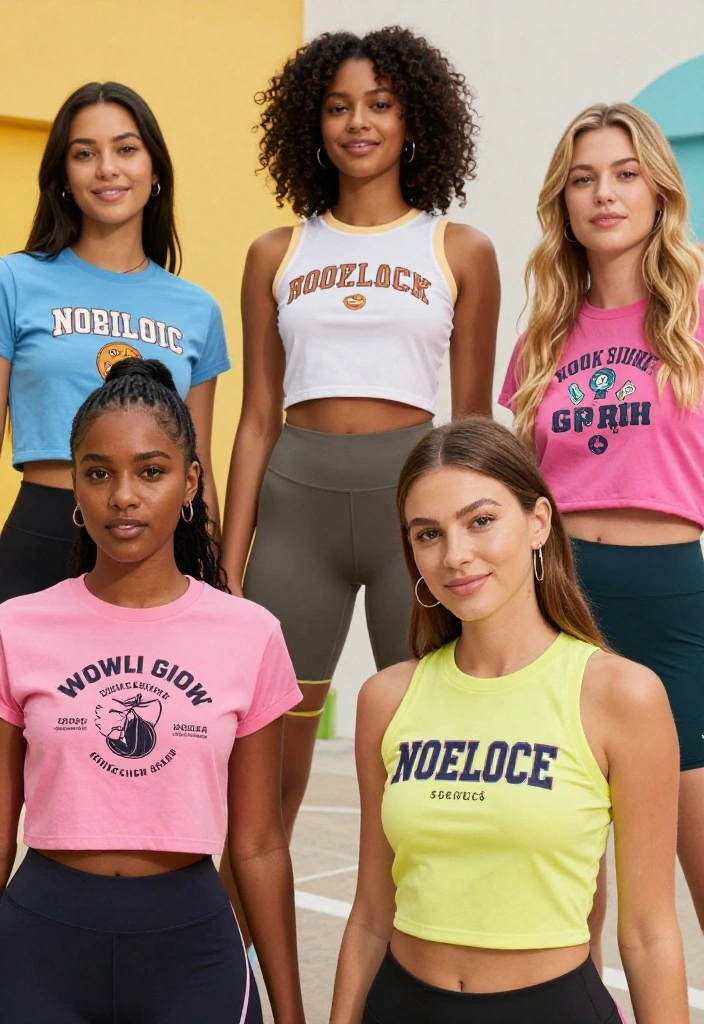 19 Y2K Aesthetic Workout Outfits Making a Comeback in 2026 - 14. Graphic Tee Layering 1