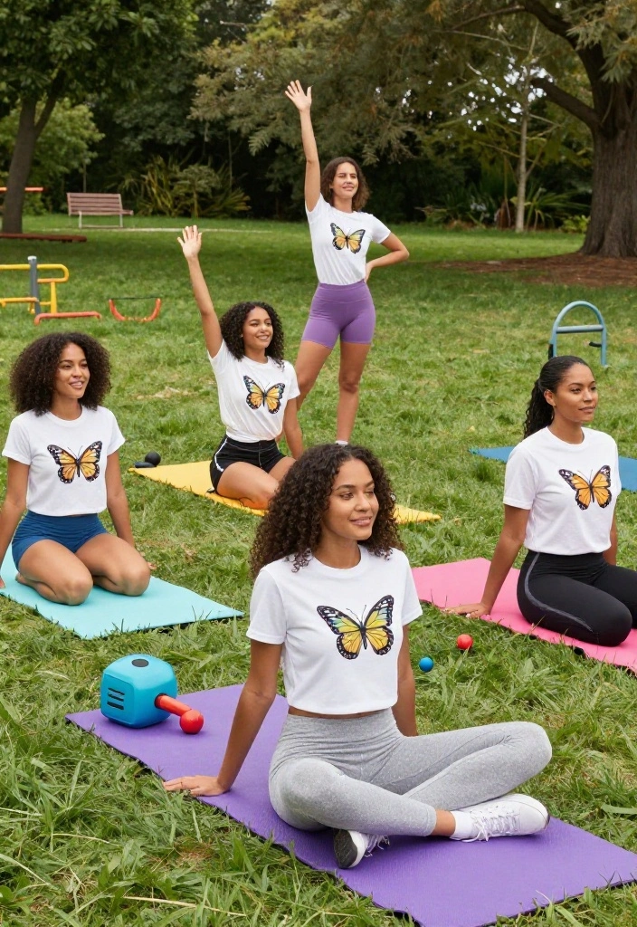 19 Y2K Aesthetic Workout Outfits Making a Comeback in 2026 - 4. Baby Tees with Butterfly Motifs 1