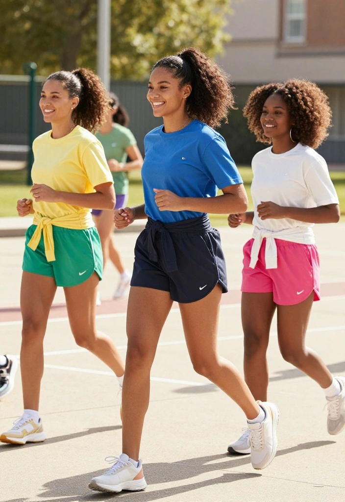 20 Baggy Gym Outfit Ideas That Still Look Intentional and Put-Together - 2. Layered Tees with Baggy Shorts 1
