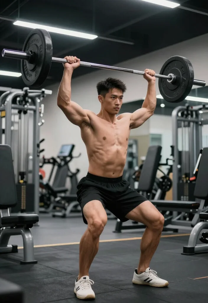 20 Best Angles and Poses for a Gym Selfie That Actually Shows Your Progress - 10. The Strength Training Shot 1