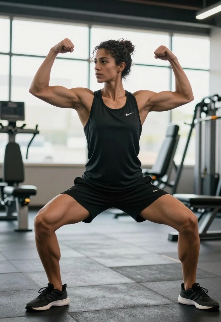 20 Best Angles and Poses for a Gym Selfie That Actually Shows Your Progress - 3. The Workout Action Shot 1