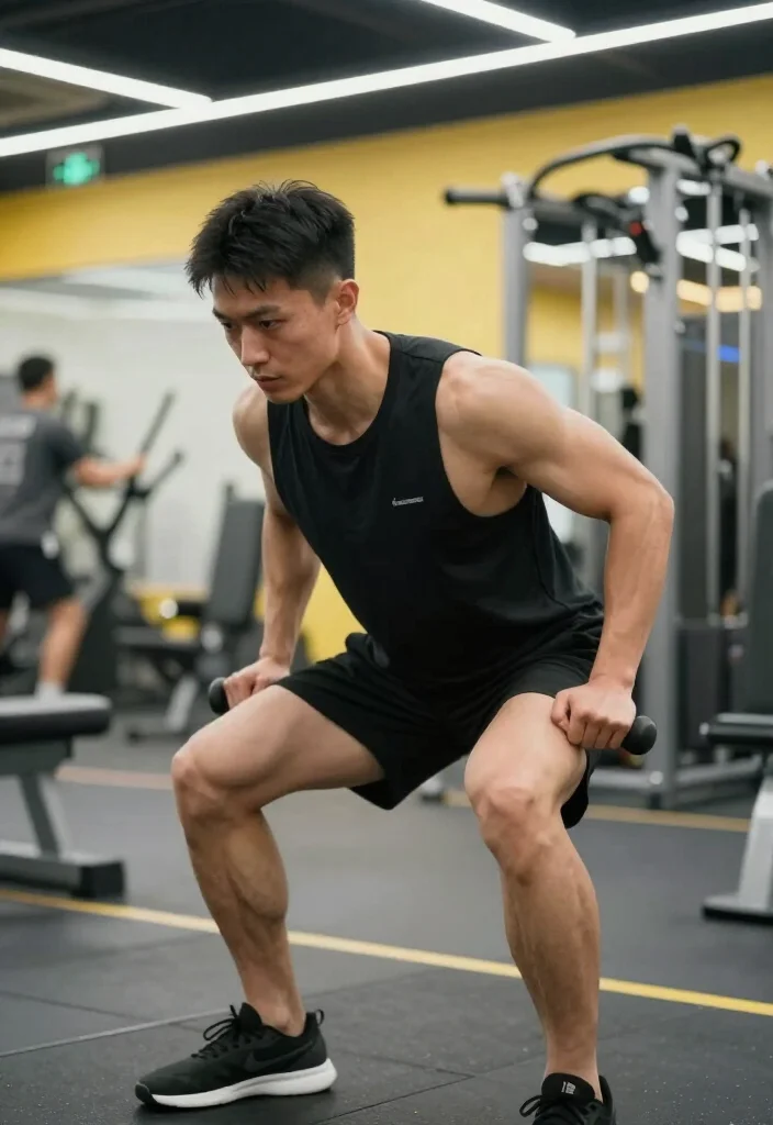 20 Best Angles and Poses for a Gym Selfie That Actually Shows Your Progress - 6. The Candid Shot 1
