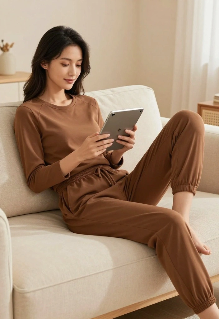 20 Best Brown Activewear Pieces to Build a Cohesive Neutral Workout Wardrobe - 10. Brown Joggers 1