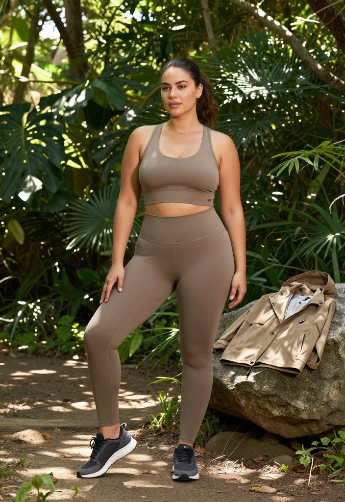 20 Brown Monochrome Workout Outfit Combinations That Look Intentionally Expensive - 7. Earthy Umber Ensemble 1
