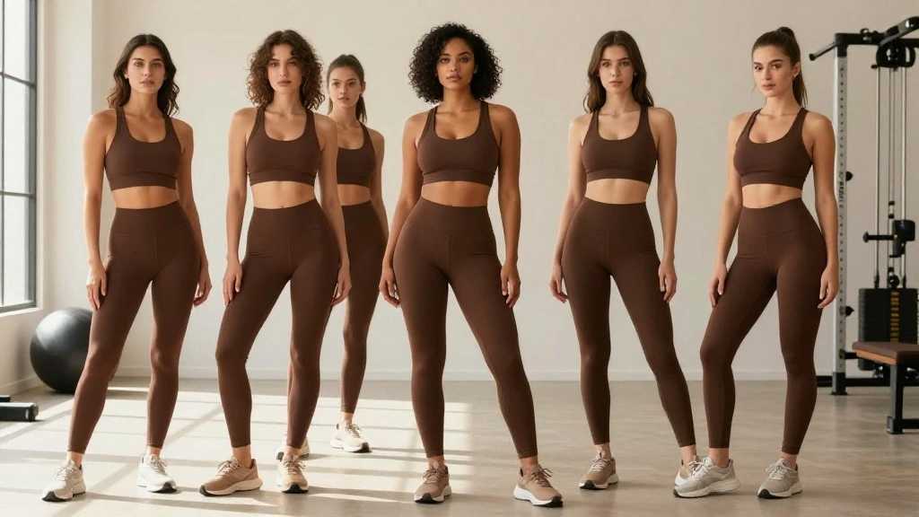 20 Brown Monochrome Workout Outfit Combinations That Look Intentionally Expensive - Golfing Goal