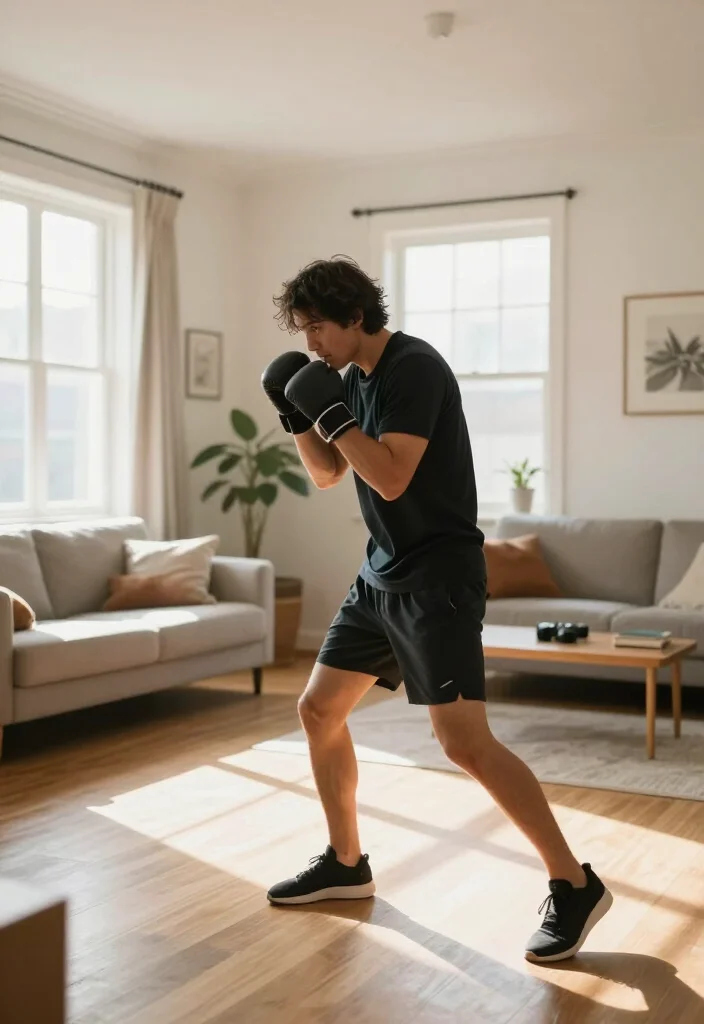 20 Calorie Burning Workouts You Can Do Without a Gym (Change Your Fitness Game!) - 13. Shadow Boxing 1