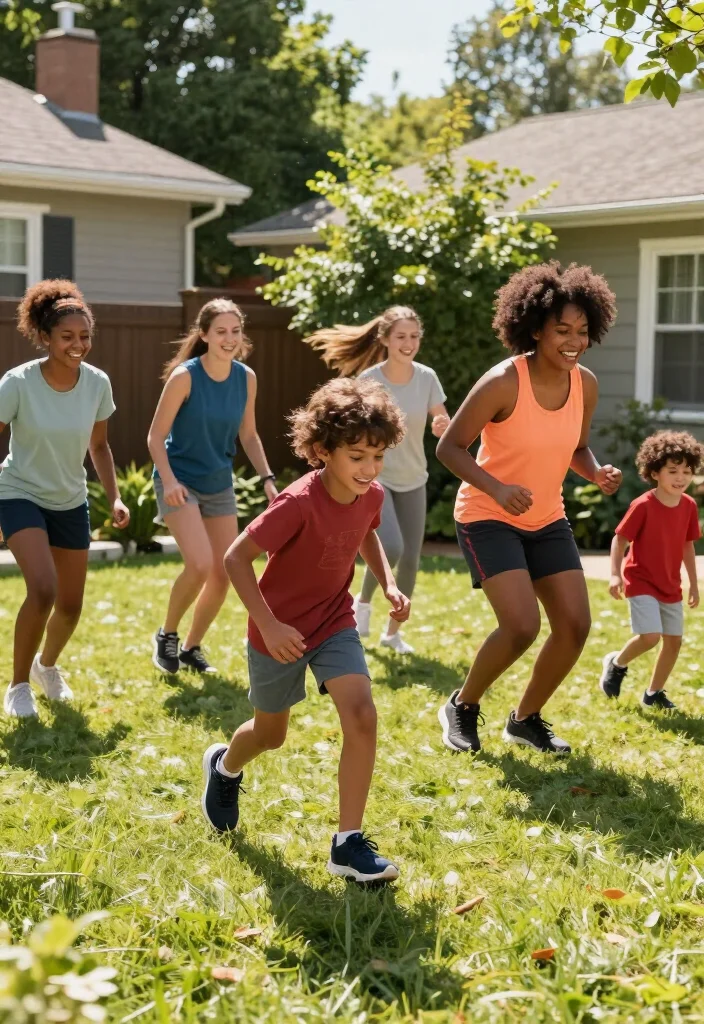 20 Calorie Burning Workouts You Can Do Without a Gym (Change Your Fitness Game!) - 14. Family Fitness Challenges 1