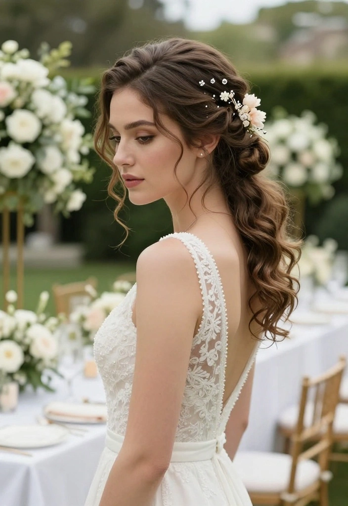 20 Curly Hair Summer Updo Hairstyles That Actually Stay Put - 12. Elegant Chignon 1