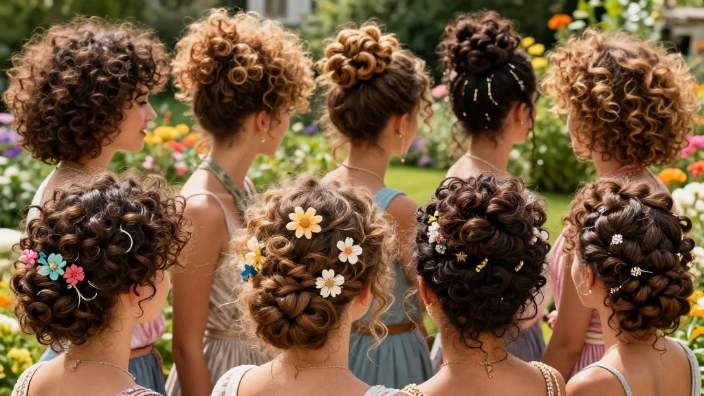20 Curly Hair Summer Updo Hairstyles That Actually Stay Put
