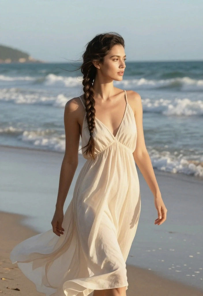20 Cute Braided Hairstyles to Go Swimming at the Beach - 9. Waterfall Braid 1