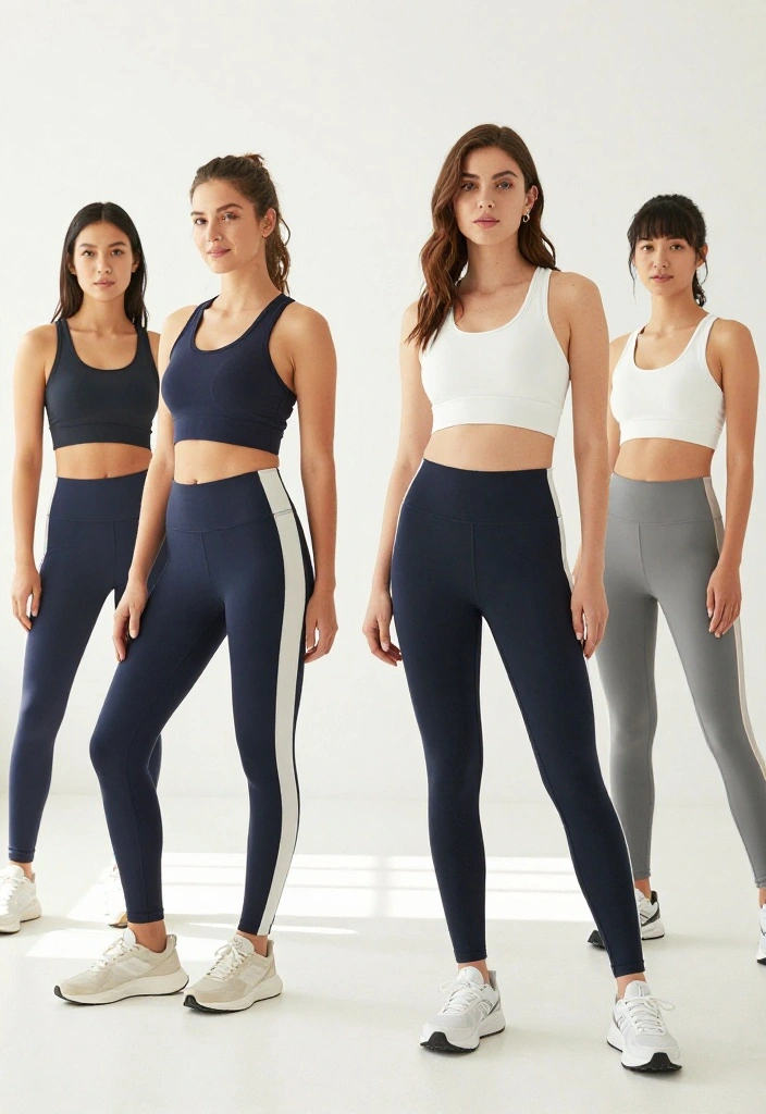 20 Cute Gym Fits for Women Who Want to Feel Confident Every Time They Walk In - 20. Stylish Track Pants for a Sporty Vibe 1