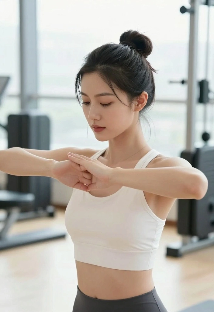 20 Cute Gym Hairstyles for Long Hair That Actually Survive Intense Cardio - 18. Twist and Pin 1