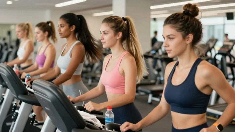 20 Cute Gym Hairstyles for Long Hair That Actually Survive Intense Cardio