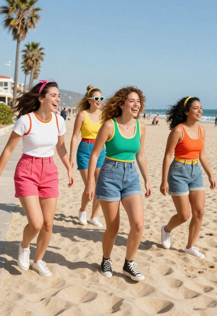 20 Cute Workout Outfits That Look Good Enough to Wear All Day - 11. Vintage Inspired Activewear 1