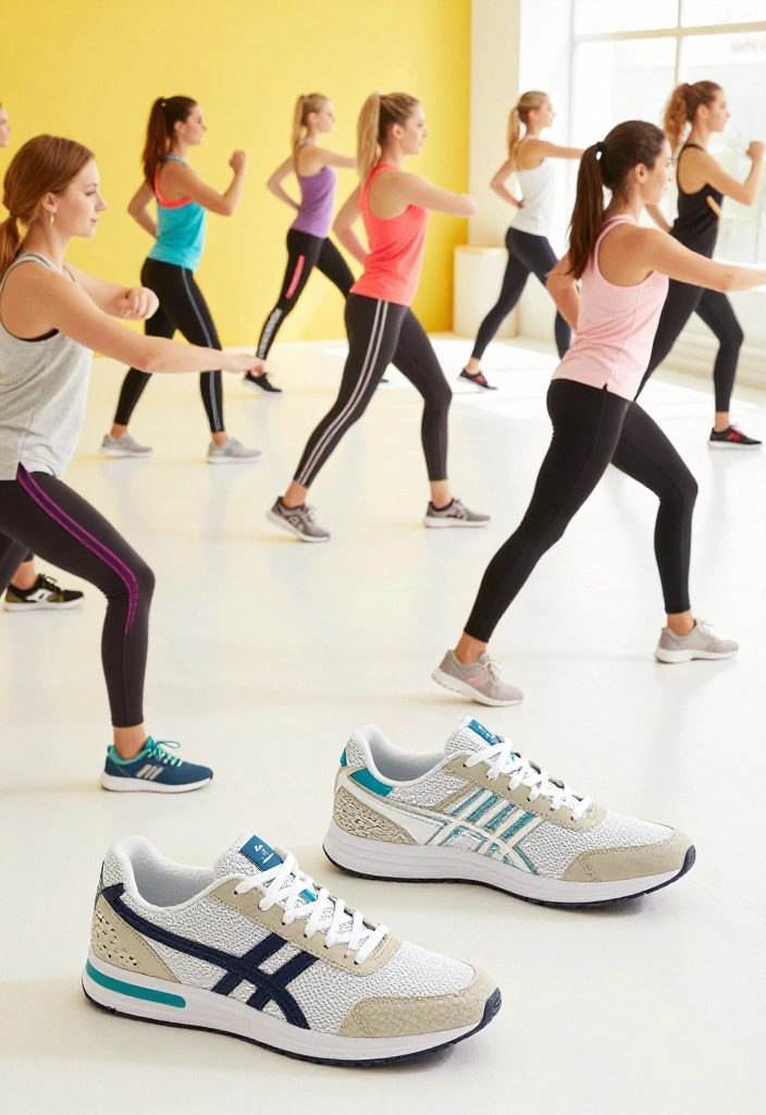 20 Cute Workout Outfits That Look Good Enough to Wear All Day - 7. Stylish Sneakers 1