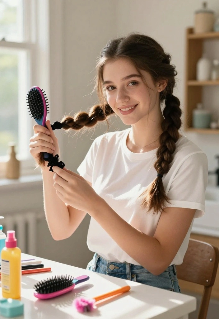 20 Easy Back to School Hairstyles for Busy School Mornings - 1. The Classic Ponytail 1