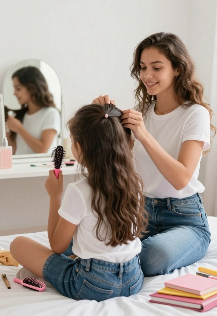 20 Easy Back to School Hairstyles for Busy School Mornings - 10. Sleek Straight Hair 1