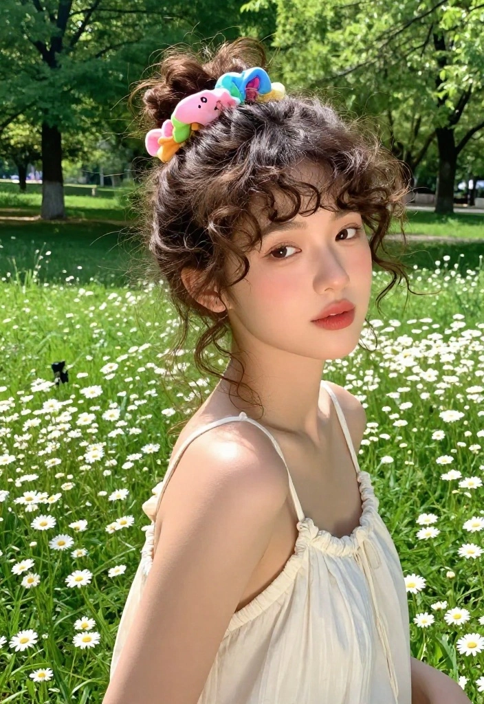 20 Easy Hot Weather Hairstyles to Keep Hair Completely Off Your Neck - 1. Effortless Messy Bun 1