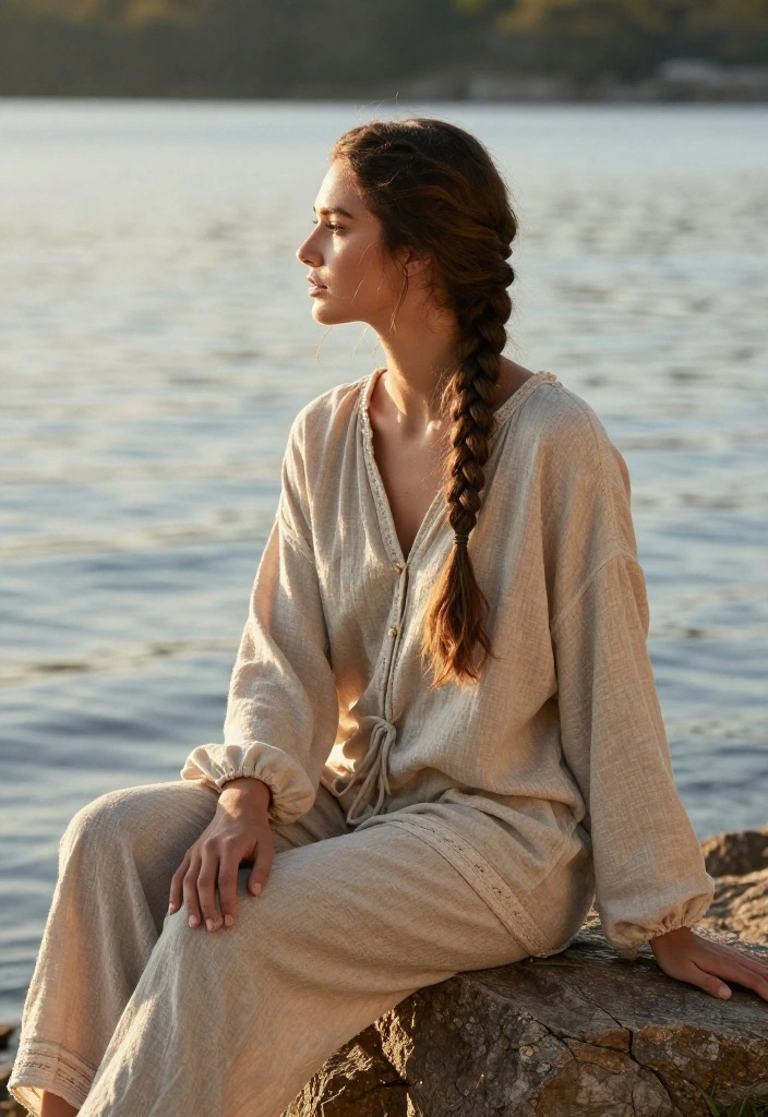 20 Easy Lake Hairstyles for a Totally Relaxing Weekend Getaway - 10. Fishtail Braid for a Bohemian Feel 1