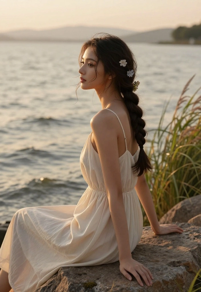 20 Easy Lake Hairstyles for a Totally Relaxing Weekend Getaway - 3. Classic Braids with a Casual Twist 1