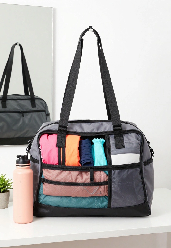 20 Genius Gym Bag Organization Tips Every Woman Needs to Know (#3 Will Shock You!) - 1. Opt for a Stylish Yet Functional Gym Bag 1