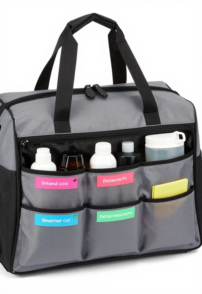 20 Genius Gym Bag Organization Tips Every Woman Needs to Know (#3 Will Shock You!) - 16. Label Everything 1