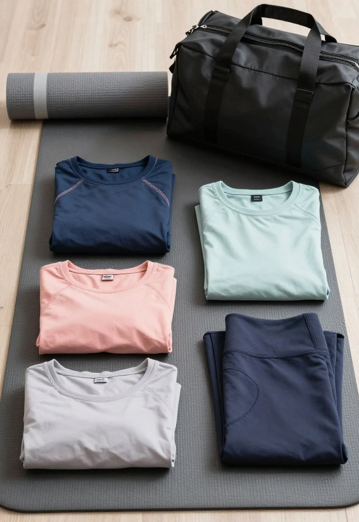 20 Genius Gym Bag Organization Tips Every Woman Needs to Know (#3 Will Shock You!) - 6. Keep Your Workout Gear Wrinkle-Free 1