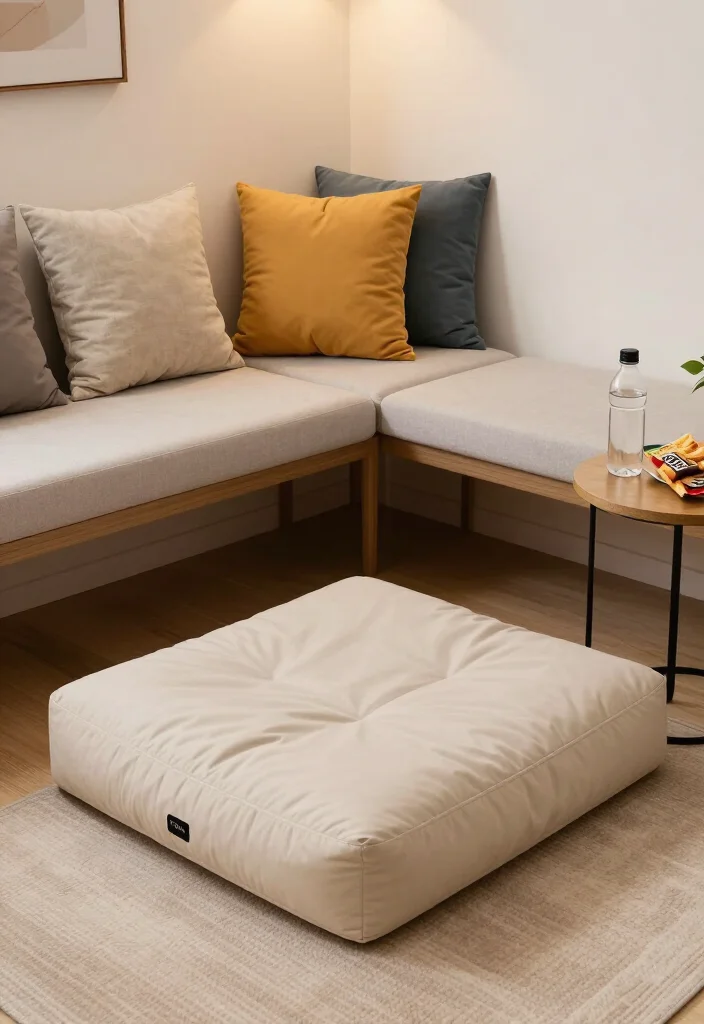20 Gym Aesthetic Ideas to Build the Most Motivating Workout Space and Vibe - 9. Cozy Sitting Areas for Recovery 1