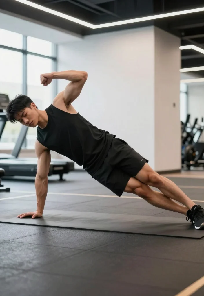 20 Gym Core Routines That Will Challenge Your Limits (Dare to Try #11!) - 1. Plank Variations 1
