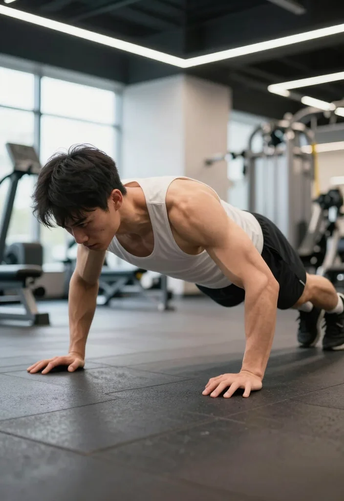 20 Gym Core Routines That Will Challenge Your Limits (Dare to Try #11!) - 11. Dare to Try: Plank to Push-Up 1