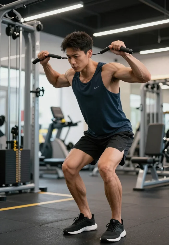 20 Gym Core Routines That Will Challenge Your Limits (Dare to Try #11!) - 13. Cable Woodchoppers 1