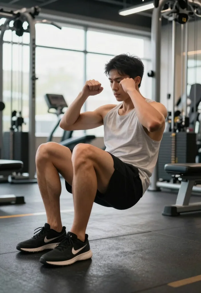 20 Gym Core Routines That Will Challenge Your Limits (Dare to Try #11!) - 14. Knee Tucks 1