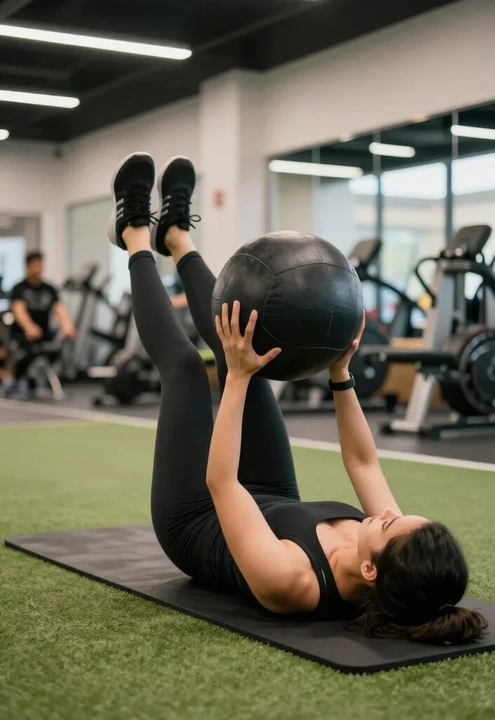 20 Gym Core Routines That Will Challenge Your Limits (Dare to Try #11!) - 2. Russian Twists 1