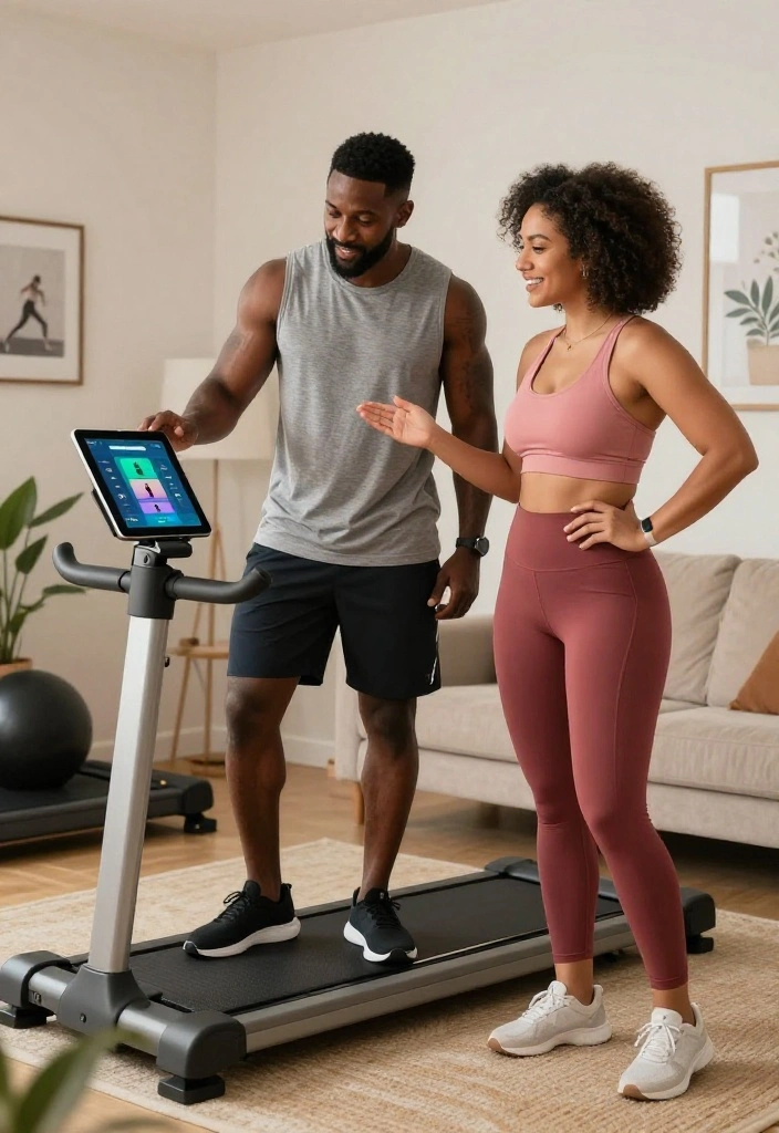 20 Gym Couple Goals That Prove Training Together Is the Best Date Night - 10. Digital Fitness Competitions 1