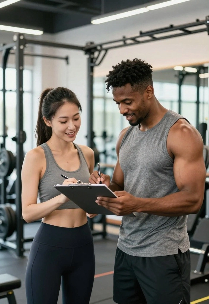 20 Gym Couple Goals That Prove Training Together Is the Best Date Night - 12. Create Your Own Workout Routine 1