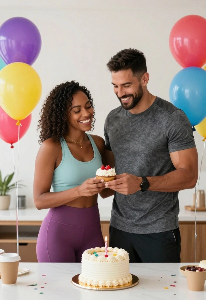 20 Gym Couple Goals That Prove Training Together Is the Best Date Night - 17. Celebrate Fitness Achievements 1