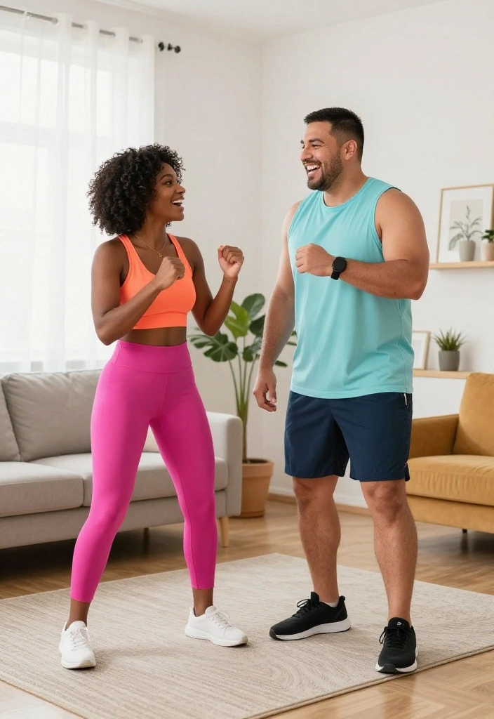 20 Gym Couple Goals That Prove Training Together Is the Best Date Night - 20. Have Fun with Social Media Challenges 1