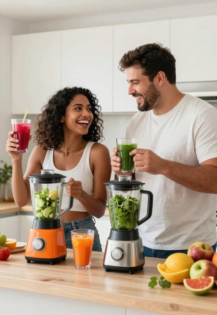 20 Gym Couple Goals That Prove Training Together Is the Best Date Night - 7. Sharing Post-Workout Smoothies 1
