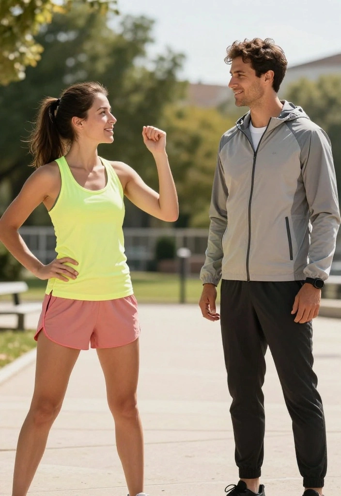 20 Gym Couple Outfit Ideas That Match Without Looking Cheesy or Over-Coordinated - 18. Seasonal Fitness Looks to Stay Fresh 1