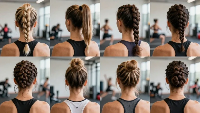 20 Gym Hairstyles That Stay Completely in Place Through Any Workout