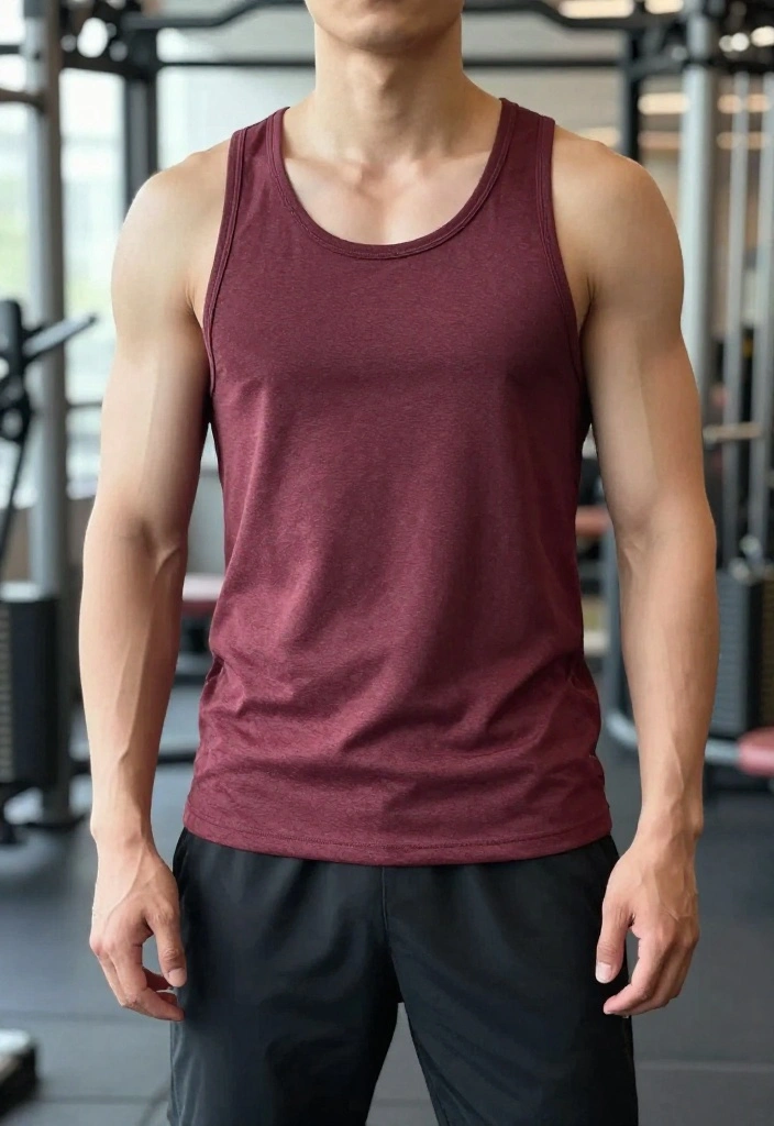 20 Gym Outfit Ideas for Men That Are Comfortable, Functional, and Actually Stylish - 13. Layered Look with Tank and Sweatshirt 1