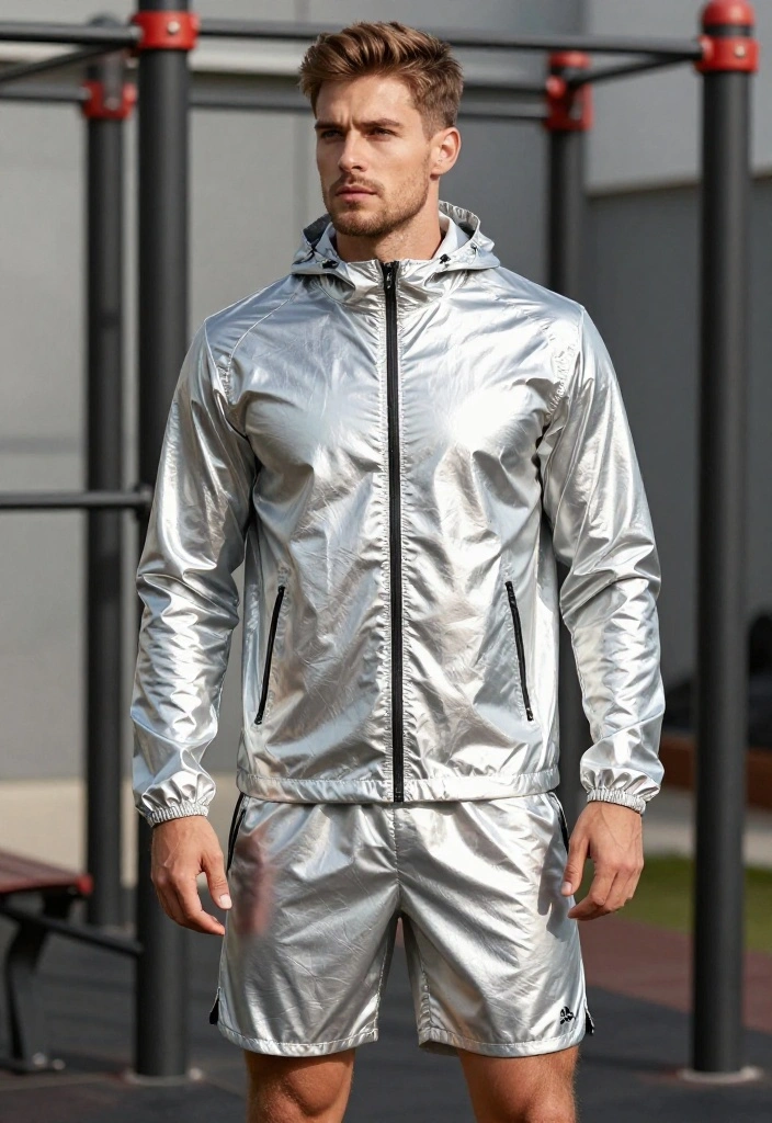 20 Gym Outfit Ideas for Men That Are Comfortable, Functional, and Actually Stylish - 15. Reflective Gear for Outdoor Workouts 1