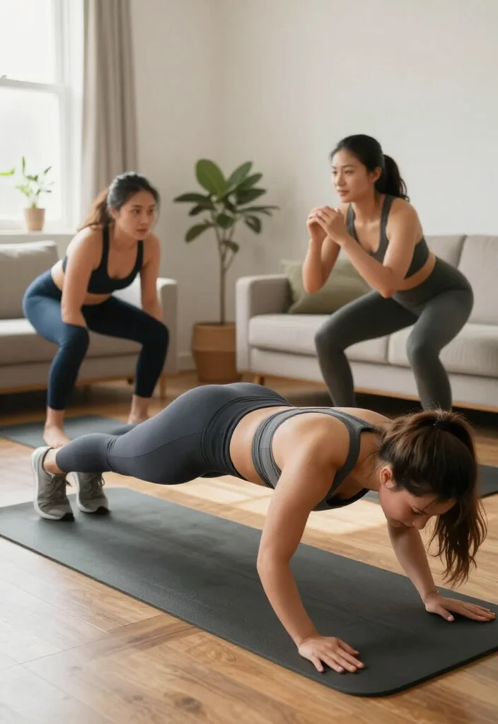 20 Gym Routine Ideas for Women at Every Fitness Level: Beginner, Intermediate, Advanced - 10. Bodyweight Workouts: Anytime, Anywhere 1