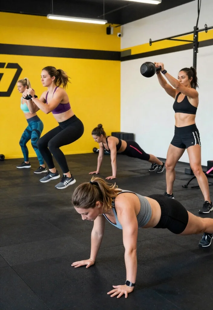 20 Gym Routine Ideas for Women at Every Fitness Level: Beginner, Intermediate, Advanced - 15. Circuit Training: Efficient and Effective 1