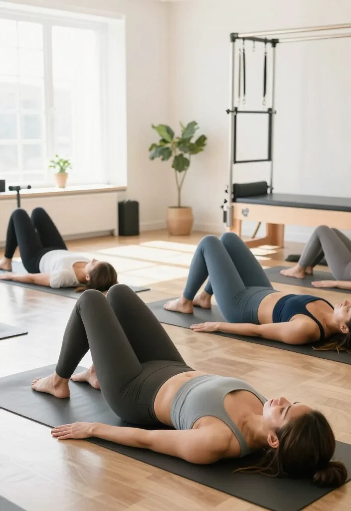 20 Gym Routine Ideas for Women at Every Fitness Level: Beginner, Intermediate, Advanced - 4. Pilates for Core Strength: Find Your Balance 1