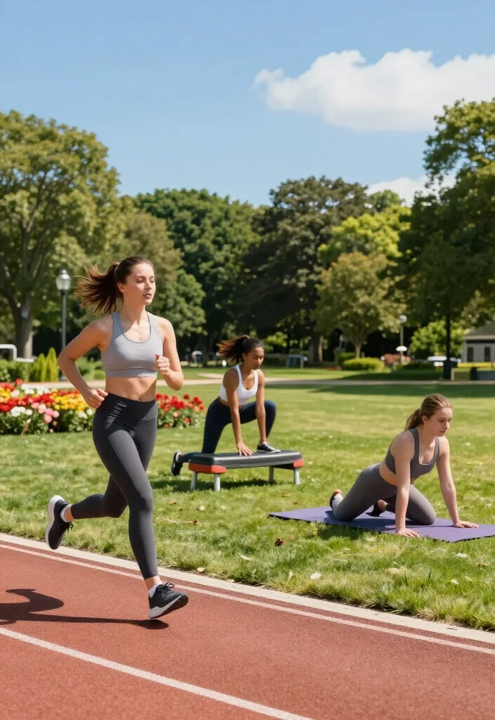 20 Gym Routine Ideas for Women at Every Fitness Level: Beginner, Intermediate, Advanced - 5. Fun Outdoor Workouts: Nature's Gym 1