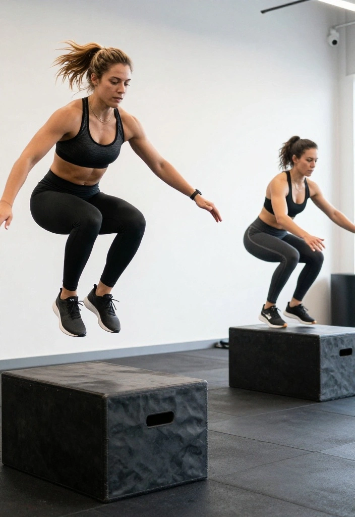 20 Gym Workouts for Women That Deliver Real Results Without Wasting Time - 7. Plyometric Training 1