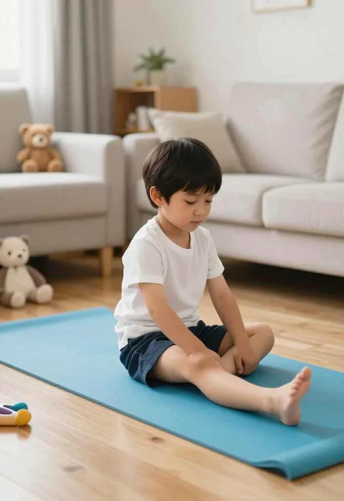 20 Gymnastics Poses for Beginners to Practice and Master at Home - 6. Straddle Sit 1